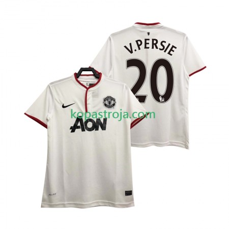 Billiga Fotbollströjor Manchester United V PERSIE 20 2013 2014 Retro Tredje tröja Kortärmad